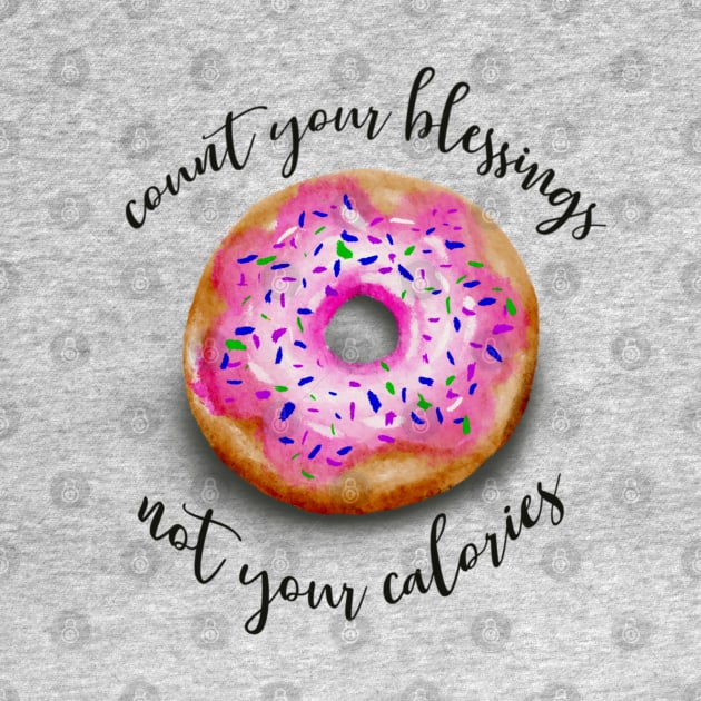 Count your blessings with a donut by Veronica Morales Designer